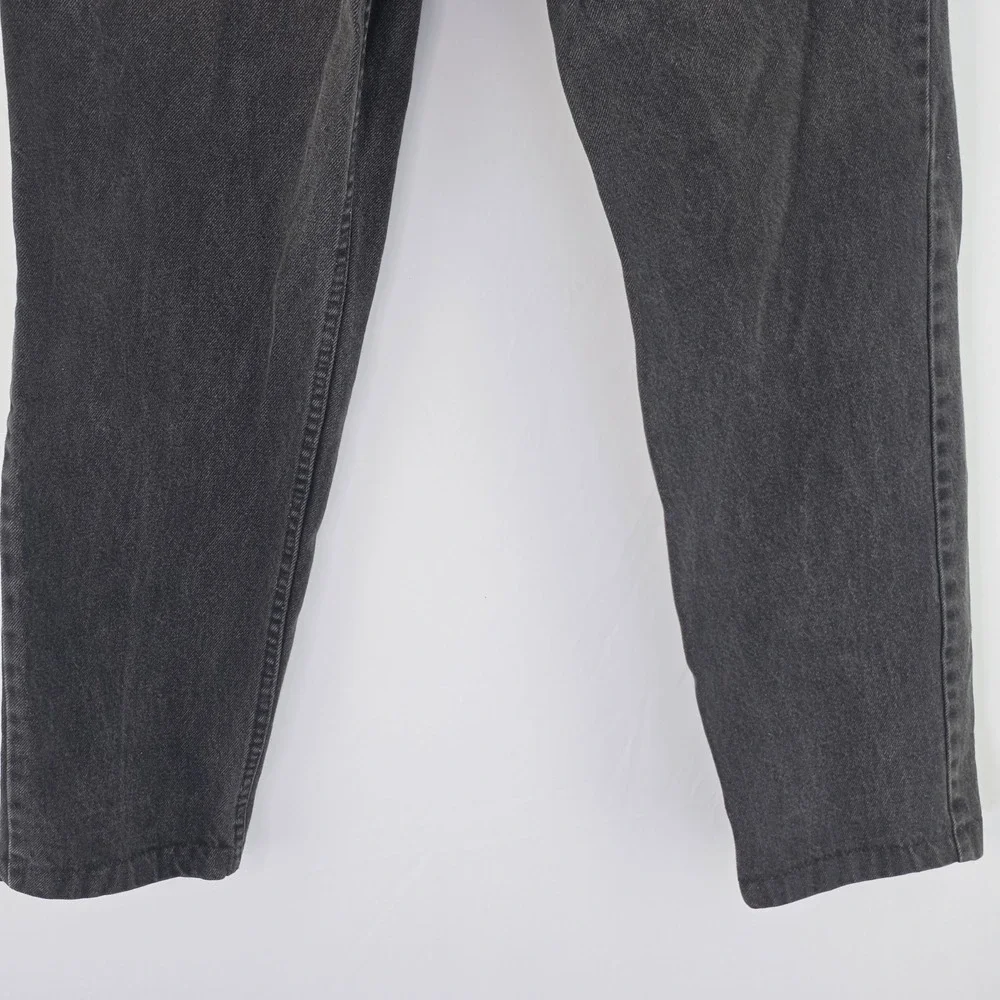 Levi's 552 Jeans Mens 36x32 Black Vintage Made in USA Relaxed Tapered Denim